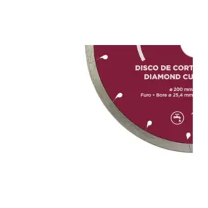 Disco de Corte Diamantado Plus 200mm - Imagem 4
