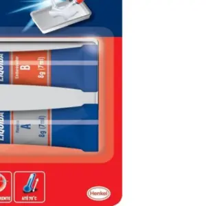 Cola Epoxi Líquida, Transparente, de Alta Resistência, Embalagem de 2 X 8 G, Loctite - Imagem 5