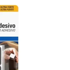 Feltro Adesivo Quadrado 22mm com 16 Unidades Preto - Imagem 3