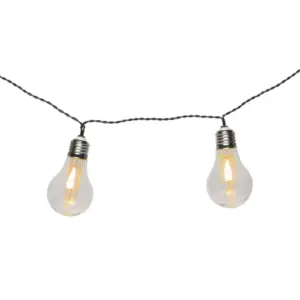 Cordão Luminoso Led 10 Lâmpadas Bulbo 100-240v 3000k - Imagem 3