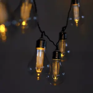 Cordão Luminoso Led 10 Lâmpadas Bulbo 100-240v 3000k - Imagem 8