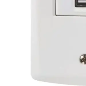 Conjunto 4x2 com 1 Tomada Usb 1,5 a Bivolt Lux2 Branco - Tramontina - Imagem 4