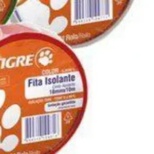 Fita Isolante Tigre Color Vermelho 18mm X 10m - Tigre - Imagem 5