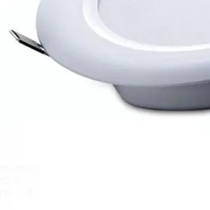 Plafon Led Redondo de Embutir Slim 1500 Lm 18w Bivolt 3000k Luz Amarela - Tramontina - Imagem 4