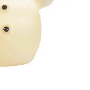 Enfeite Natalino Floquinho Boneco de Neve Led Pilha . - Imagem 5
