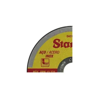 Disco Corte Starrett Aço Carb/inox 115x1,0x22,2mm com 5 Peçass - Imagem 2