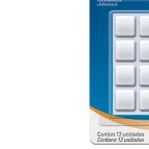 Adesivo Anti-impacto Quadrado 12,7mm com 12 Unidades - Imagem 4