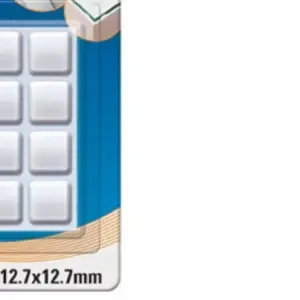 Adesivo Anti-impacto Quadrado 12,7mm com 12 Unidades - Imagem 5