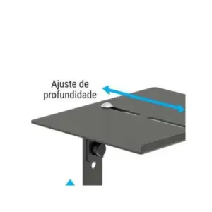 Suporte para Receptor Conversor Net Sky Tv Digital e Dvd - Imagem 2
