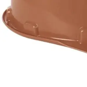 Capacete Plástico Marrom Ca 31469 - Plastcor - Imagem 4