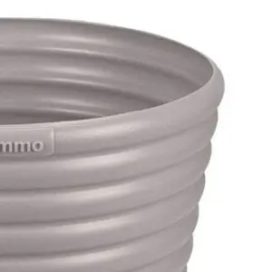 Cachepô Vaso Mimmo em Plástico Cinza 5,5 L - Tramontina - Imagem 3