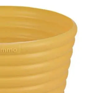 Cachepô Vaso Mimmo em Plástico Amarelo 5,5 L - Tramontina - Imagem 3
