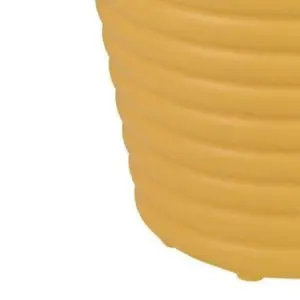 Cachepô Vaso Mimmo em Plástico Amarelo 5,5 L - Tramontina - Imagem 4