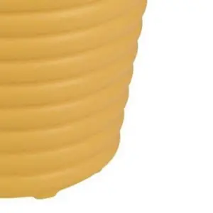 Cachepô Vaso Mimmo em Plástico Amarelo 5,5 L - Tramontina - Imagem 5