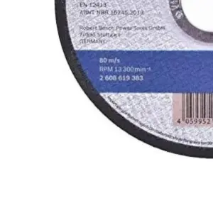 Disco de Corte 180x1,6mm Metal Inox - Bosch - Imagem 4
