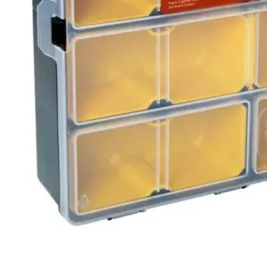 Maleta Organizadora Plástica 17" com Módulos Organizadores e Divisórias Móveis - Tramontina - Imagem 4