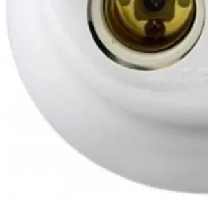 Plafon Ilumi Branco Borne Porc 100w 2 Lamp 18092 - Ilumi - Imagem 4