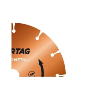 Disco de Corte Diamantado Supermetal 180mm - Cortag - Imagem 3