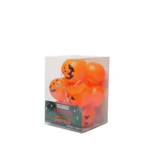 Cordão Halloween Taschibra Led 10 Jack Feliz 2xaa . - Imagem 5