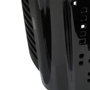 Roupeiro Telado com Cesto 46x47x62cm 70l Preto - Imagem 4