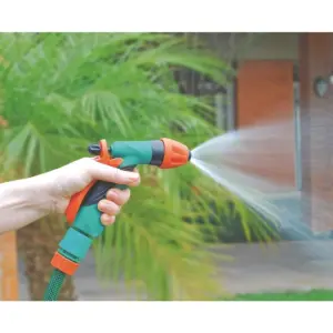 Conjunto para Irrigação com Engates Rápidos e Hidropistola 4 Peças - Tramontina