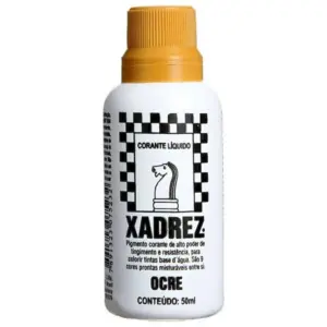 Corante Líquido Xadrez Ocre 50 G com 12 - Imagem 1