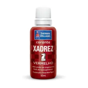 Corante Liquido Xadrez Vermelho - Imagem 1