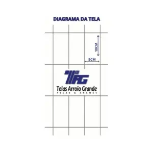 Tela Soldada Tag Malha 5x10cm Fio 1,60mm Rl 25x1,0m - Imagem 4