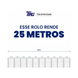 Tela Soldada Tag Malha 5x10cm Fio 1,60mm Rl 25x1,0m - Imagem 6