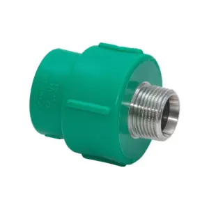 Adaptador de Transição Ppr Fêmea/macho 25mm X 1/2'' - Amanco - Imagem 1