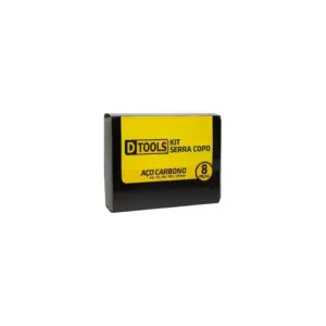 Kit Serra Copo Aço Carbono 8 Peças - Dtools - Imagem 3