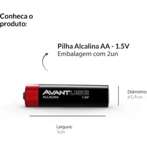 Use-pilha-alc-aa-2un - Imagem 3