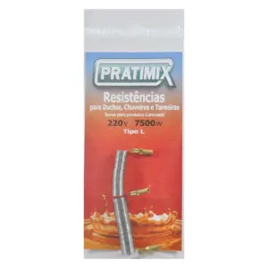 Resistencia Duo Shower/turbo 7500w 220v Pratimix Ld0275 - Imagem 1