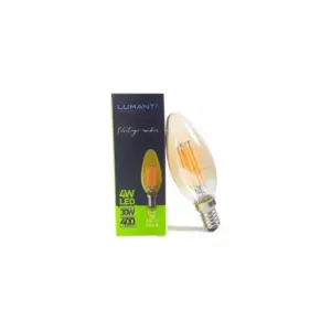 Lâmpada Vintage Filamento Led Vela E14 | 4w | 2400k | 220v - Imagem 3