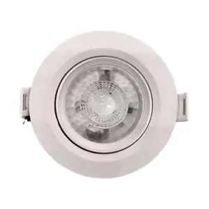 Spot Led Redondo Embutir 5w 6500k 400lm Branco Cristallux