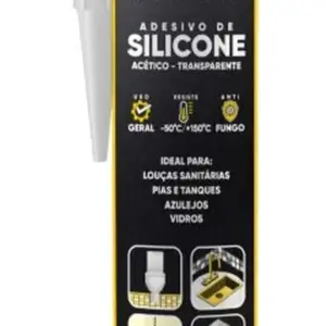 Kit Silicone Dtools Incolor 250g C/ 3 Unid